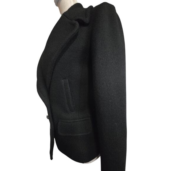 Armani Exchange Black Wool Blazer - Picture 4 of 6